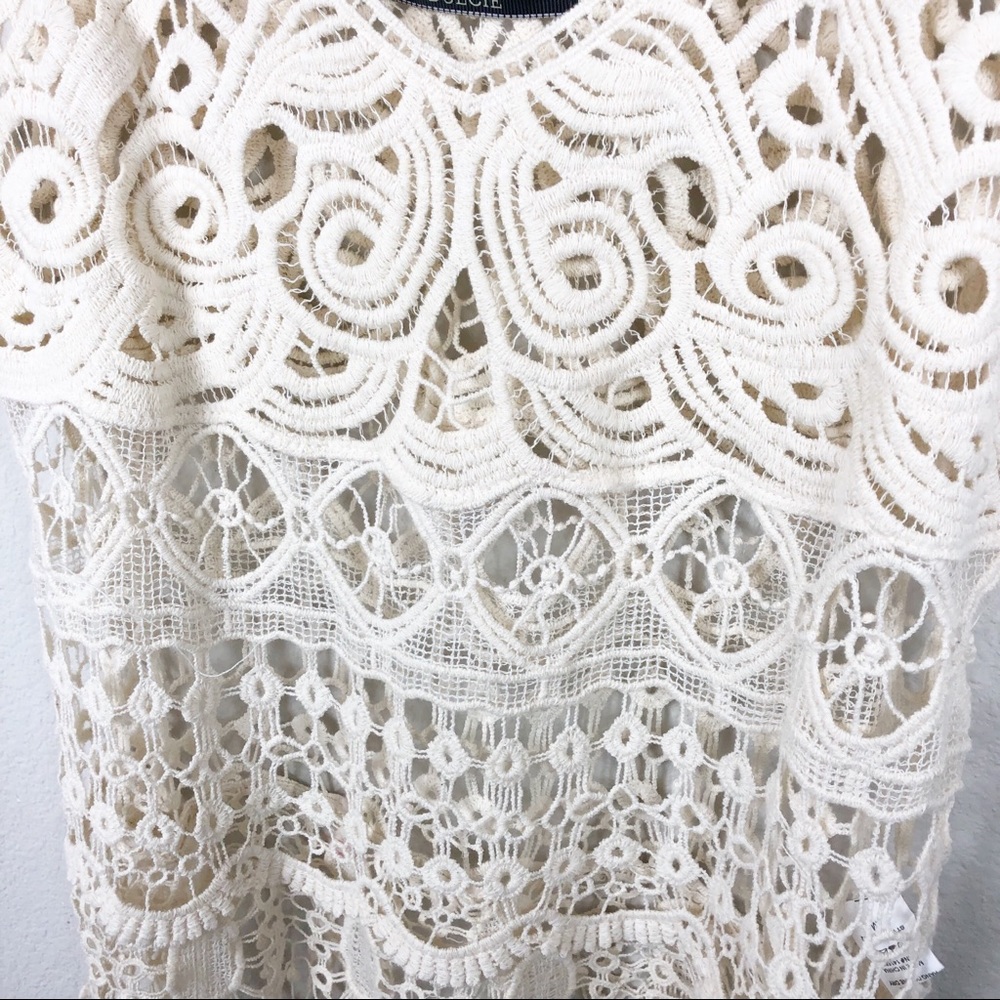 Anthropologie | Dulcie Lace Tank Top - Picture 2 of 8